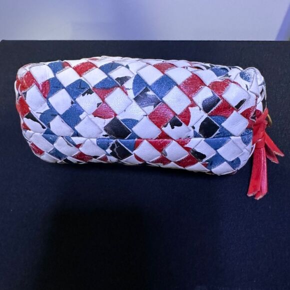 Bottega Veneta Multi Color Mini Zip Pouch in Excellent Condition - Picture 2 of 10